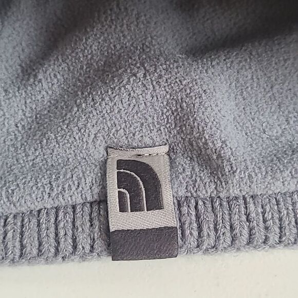 The North Face Bones Recycled Knit Women’s Beanie Grayish Blue - Picture 4 of 5